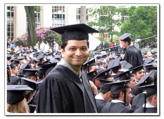 Dharmesh Shah Graduation Picture